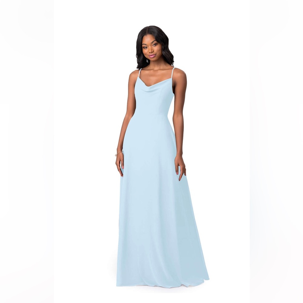 Azazie Daenerys Brisdemaid Dress in Sky Blue